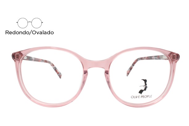 Lente Oftálmico Olive People AL320C3 Rosa