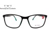 Lente Oftálmico Prince Elegante ACTIVE203AMBLKGRAY Negro mate