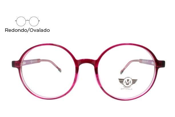 Lente Oftálmico Opticals MF6024 Morado