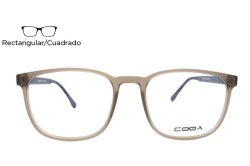 Lente Oftálmico Cooa COA3044 Café con azul mate