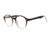 Lente Oftálmico Elegancia E23001 Café degradado