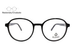Lente Oftálmico Rowan RWN012 Negro