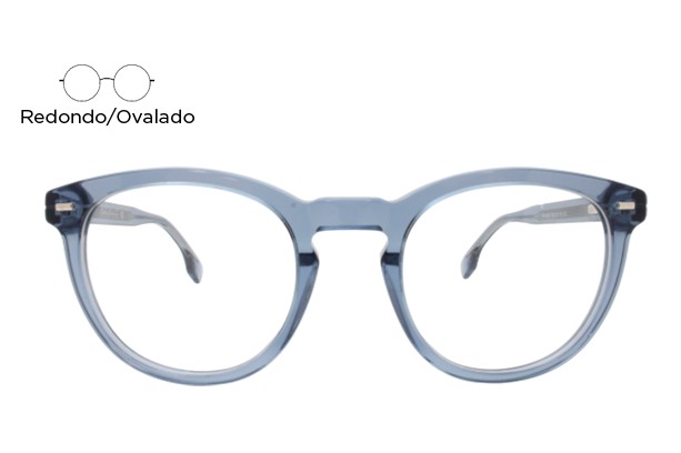 Lente Oftálmico Royalty Eyewear RY5032 Azul transparente
