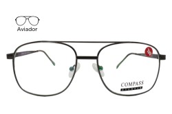Lente Oftálmico Compass Eyewear COMPASS.MONEL018 Plata