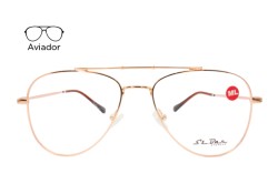 Lente Oftálmico St Bar Eyewear STB10324 Dorado