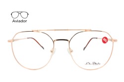 Lente Oftálmico St Bar Eyewear STB10327 Dorado