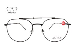 Lente Oftálmico St Bar Eyewear STB103272 Negro