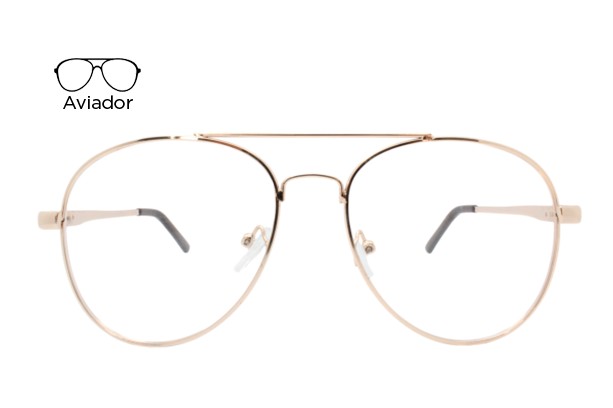 Lente Oftálmico S.T Sports STS06119 Dorado