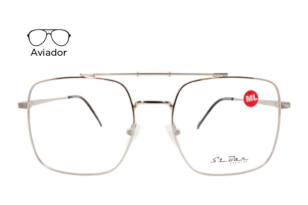 Lente Oftálmico St Bar Eyewear STB103282 Plata