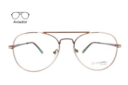 Lente Oftálmico C - Mark CMM231M3701 Dorado