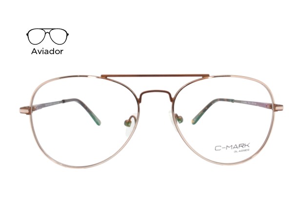 Lente Oftálmico C - Mark CMM231M3701 Dorado