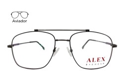 Lente Oftálmico Alex Eyewear ALEXF349 Negro