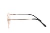 Lente Oftálmico Visual Eyewear METALVS19006 Dorado con negro