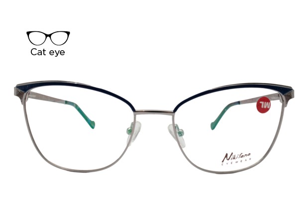 Lente Oftálmico Nikitana Eyewear NK9856F140 Azul