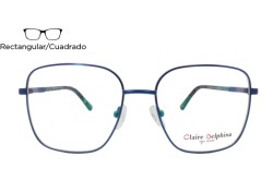 Lente Oftálmico Claire Delphina MA013 Azul