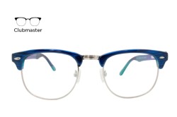 Lente Oftálmico St Bar Eyewear STB08344 Azul con plata