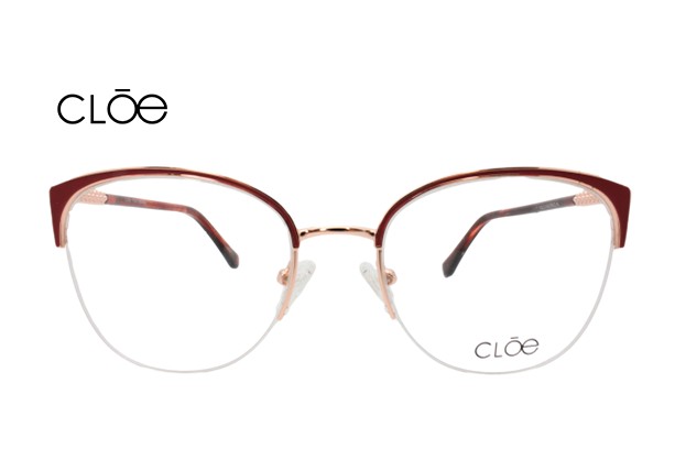 Lente Oftálmico marca Cloe VLE310900RED Rojo con dorado