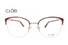 Lente Oftálmico marca Cloe VLE310900RED Rojo con dorado