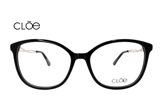 Lente Oftálmico marca Cloe VLE310930BLK Negro con dorado