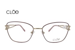 Lente Oftálmico marca Cloe VLE321900PUR Purpura con dorado