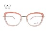 Lente Oftálmico Miss Moe A9015TR Dorado con rosa