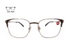 Lente Oftálmico Nikitana Eyewear NK9823BC4 Dorado con café
