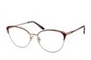 Lente Oftálmico Nikitana Eyewear NK9849FC3 Dorado con rojo