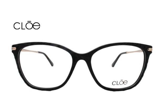 Lente Oftálmico marca Cloe VLE208870BLK Negro con dorado