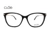 Lente Oftálmico marca Cloe VLE208870BLK Negro con dorado