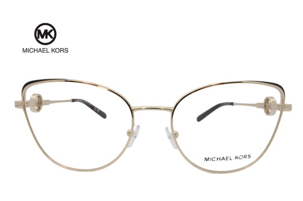 Lente Oftálmico marca Michael Kors MK3058B Dorado con negro