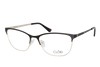 Lente Oftálmico marca Cloe VLE303980BLK Negro con plata