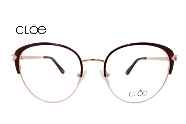 Lente Oftálmico marca Cloe VLE311440RED Rojo con dorado
