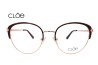 Lente Oftálmico marca Cloe VLE311440RED Rojo con dorado