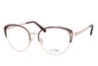 Lente Oftálmico marca Cloe VLE311440RED Rojo con dorado