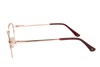 Lente Oftálmico marca Cloe VLE311440RED Rojo con dorado
