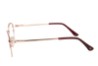 Lente Oftálmico marca Cloe VLE311440RED Rojo con dorado