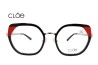 Lente Oftálmico marca Cloe VLE321770BLK Negro con rojo