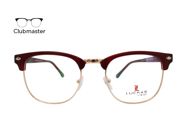 Lente Oftálmico Luckas Vision LUK06306 Tinto