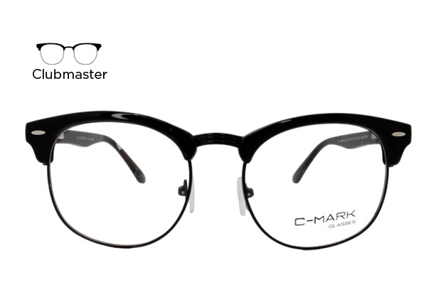 Lente Oftálmico C - Mark CMJ229P4108 Negro con plata