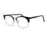 Lente Oftálmico Miss Moe A9012TR Negro con plata