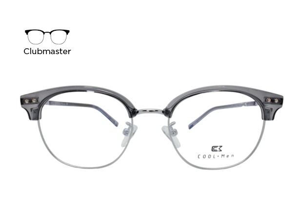 Lente Oftálmico Cool Men 9873 Gris con plata