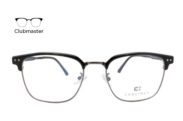 Lente Oftálmico Cool Men CM20516 Negro con gris mate
