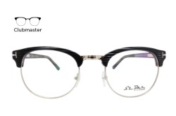 Lente Oftálmico St Bar Eyewear STB08342 Negro con plata