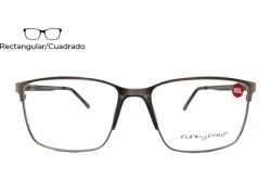 Lente Oftálmico Funky Fred Eyewear FF1214MD58 Plata mate
