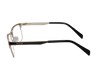Lente Oftálmico Noah NOAH.7002.BLK.GOLD Dorado con negro