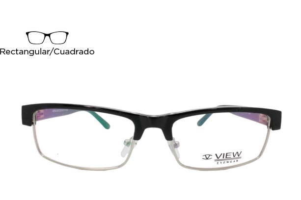 Lente Oftálmico View Eyewear 6012 Negro