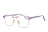 Lente Oftálmico Wharton W9087 Morado con dorado
