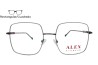 Lente Oftálmico Alex Eyewear F348 Plata