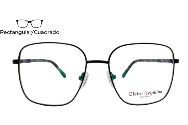 Lente Oftálmico Claire Delphina MA013 Negro
