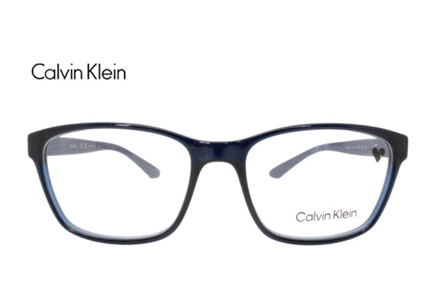 Lente Oftálmico marca Calvin Klein CK23528 Negro con azul